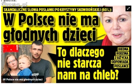 W Polsce nie ma głodnych dzieci