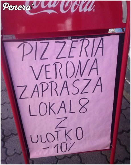 W tej pizzerii z ulotko taniej