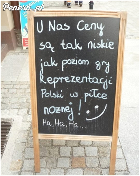 W tym lokalu musi być bardzo tanio