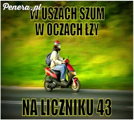W uszach szum w oczach łzy