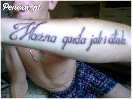 Ważna garda jak i atak