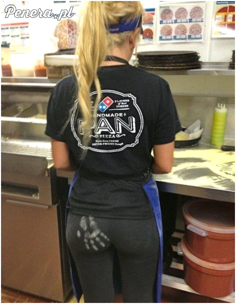 Widać że dostała pochwałę od szefa :D