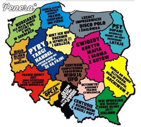 Województwa według Polaków