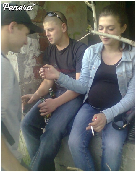 Wspaniała przyszła mamusia