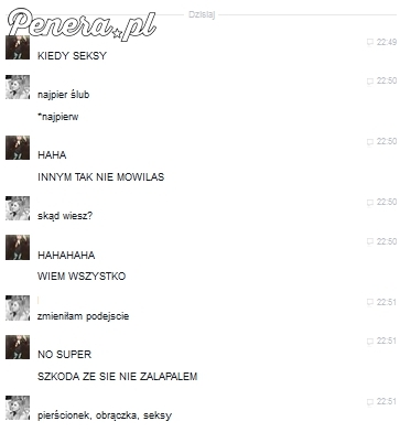 Wszyscy ją brali tylko on się spóźnił