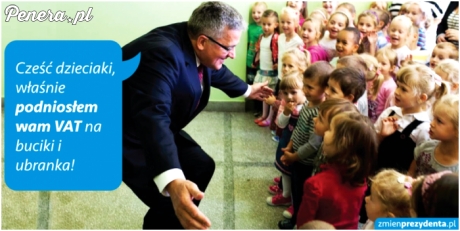Wuja Komorowski taki wspaniały dla naszych dzieci Wuja Komorowski taki wspaniały dla naszych dzieci
