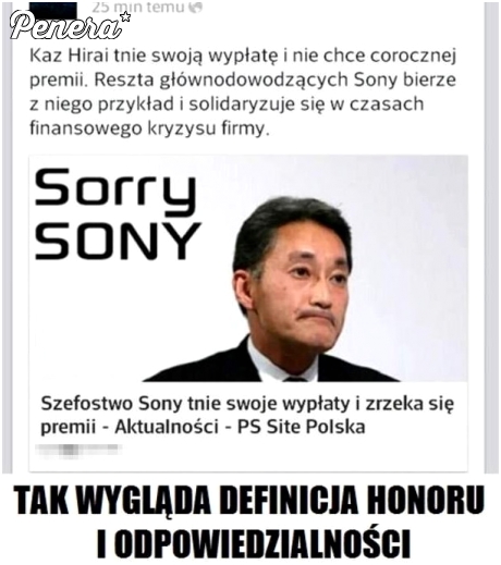 Wychodzi na to że nasi politycy są bez honoru