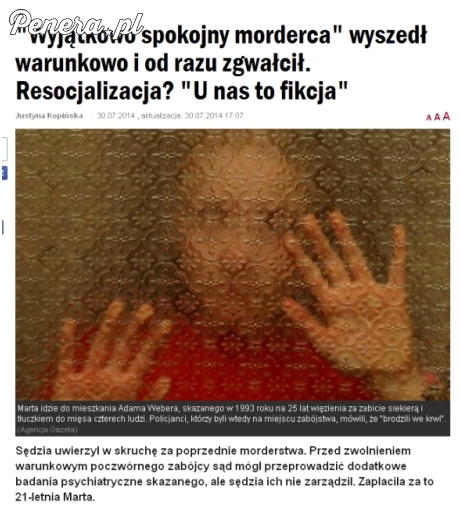 Wyjątkowo spokojny morderca