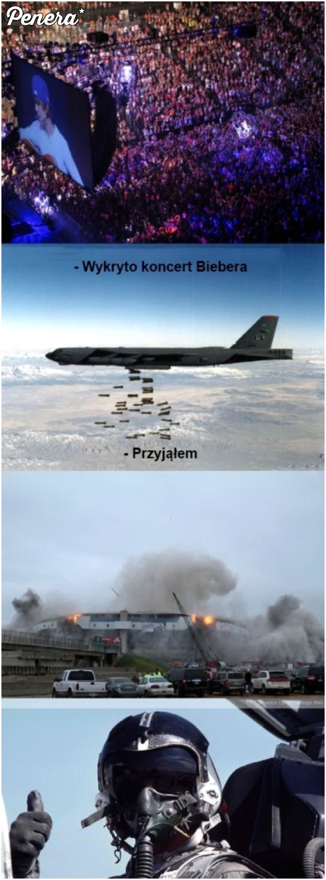 Wykryto koncert Biebera