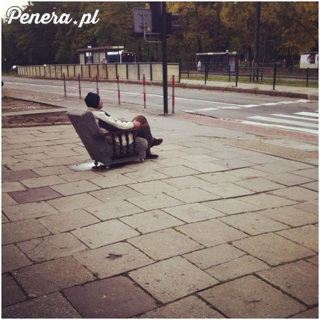 Wyluzowany koleś na mieście