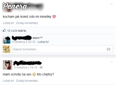 Z cyklu fejsowe wyznania