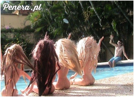 Z dziewczynami na basenie