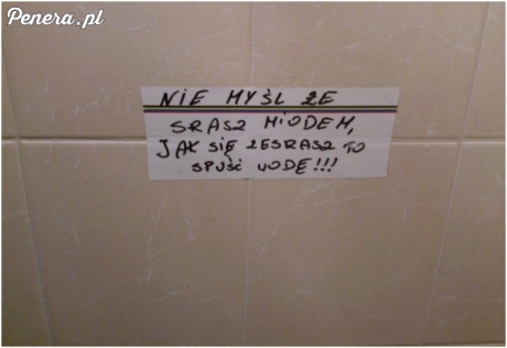 Z serii - kiblowe mądrości