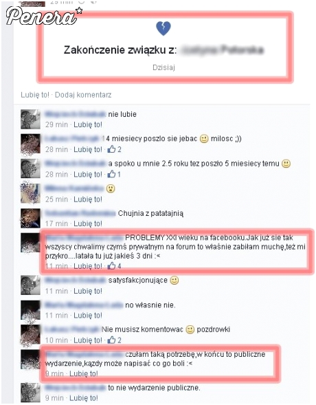 Z serii miłosne rozterki na fejsie