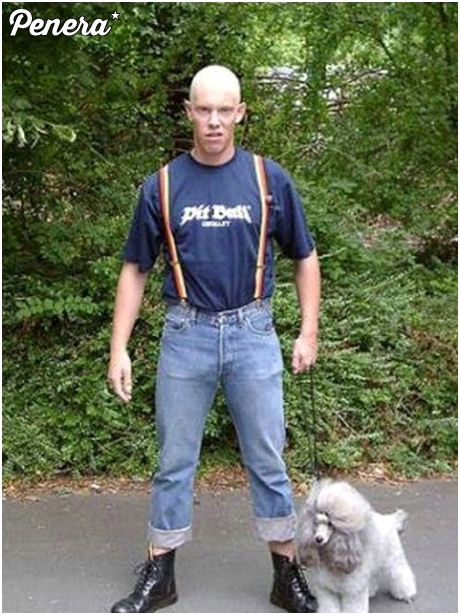 Z tym psem to pewnie na ustawki chodzi