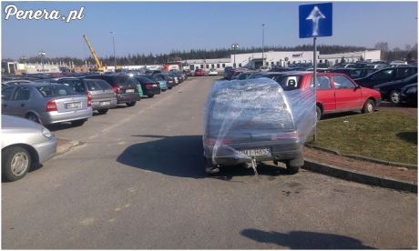 Za ch*jowe parkowanie będzie foliowanie