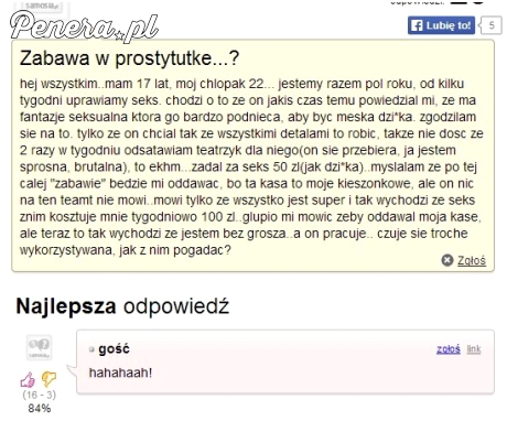 Zabawa w prostytutkę