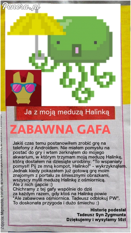 Zabawna gafa