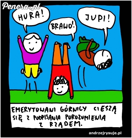 Zaciesz emerytowanych górników