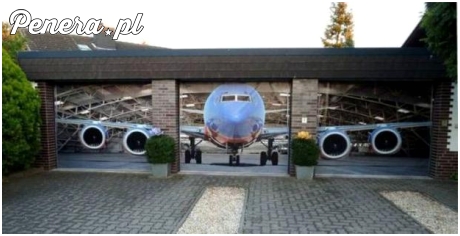 Zajebisty pomysł na drzwi garażowe