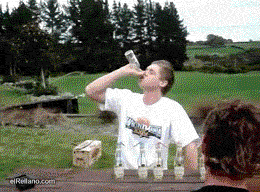 Zakład że wypiję?