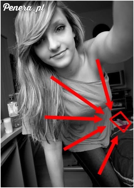 Zapomniała schować swojego przyjaciela