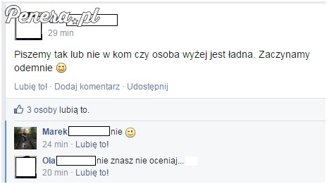 Żebranie żeby ktoś napisał że jest ładna