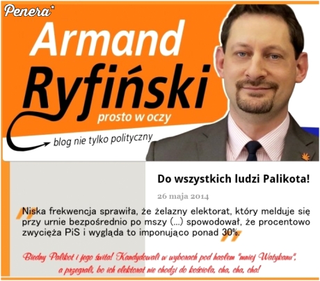 Żenujące tłumaczenie przegranej przez palikociarzy