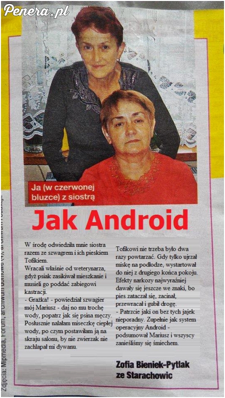 Zofia jak android